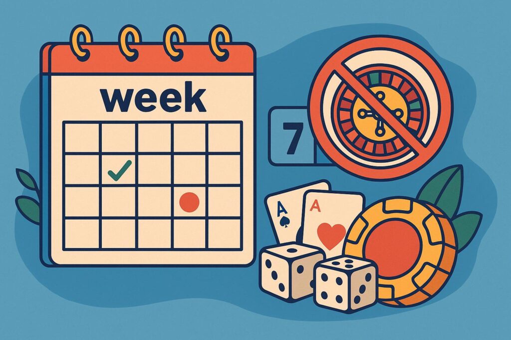 Why Taking Weekly Breaks from Online Casinos Leads to Smarter, Healthier Gambling Habits